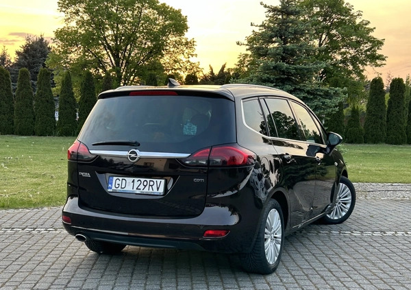 Opel Zafira cena 40000 przebieg: 199000, rok produkcji 2015 z Iłowa małe 631